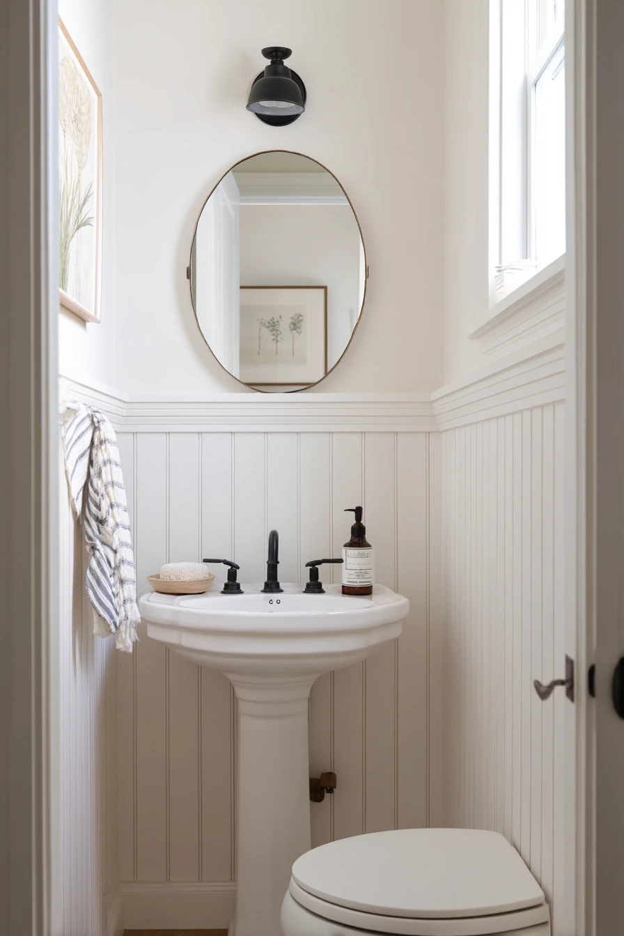 bathroom board and batten ideas