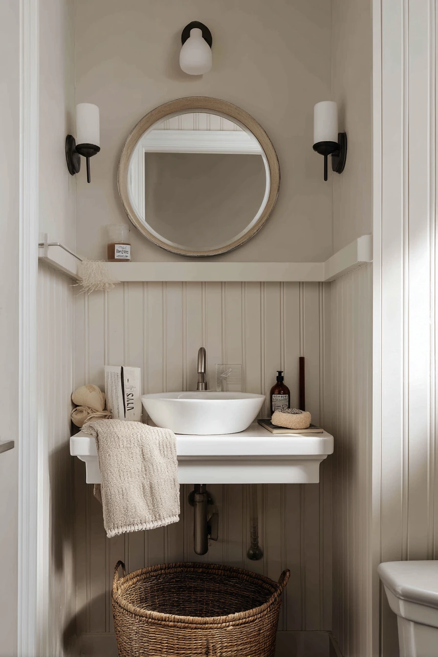 Renter-Friendly Half Bath Upgrade