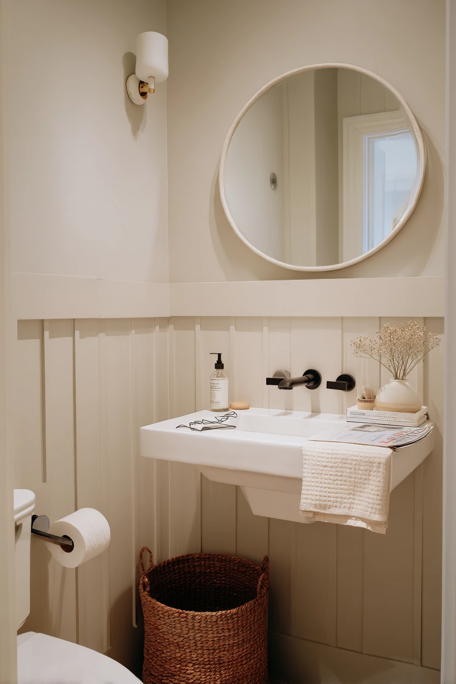 Renter-Friendly Half Bath Upgrade