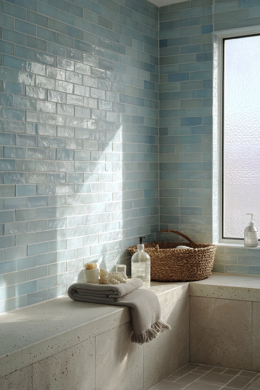 Family Bath with Kid-Friendly Bench