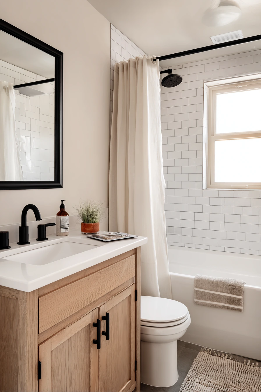Small Hall Bath with Quiet Vent Upgrade