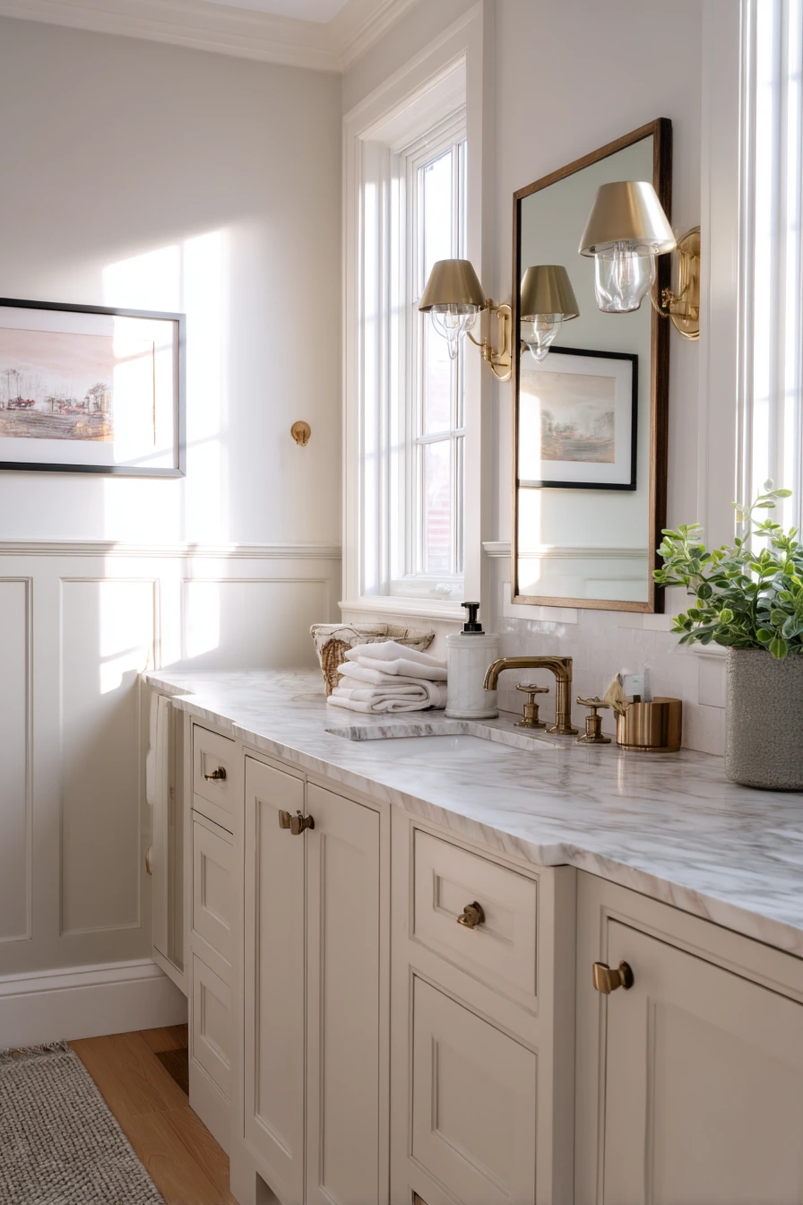 Simple Coffered Ceiling for a Classic Renovation