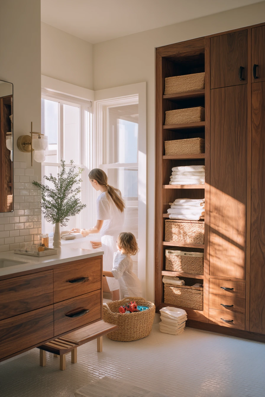 bathroom closet ideas