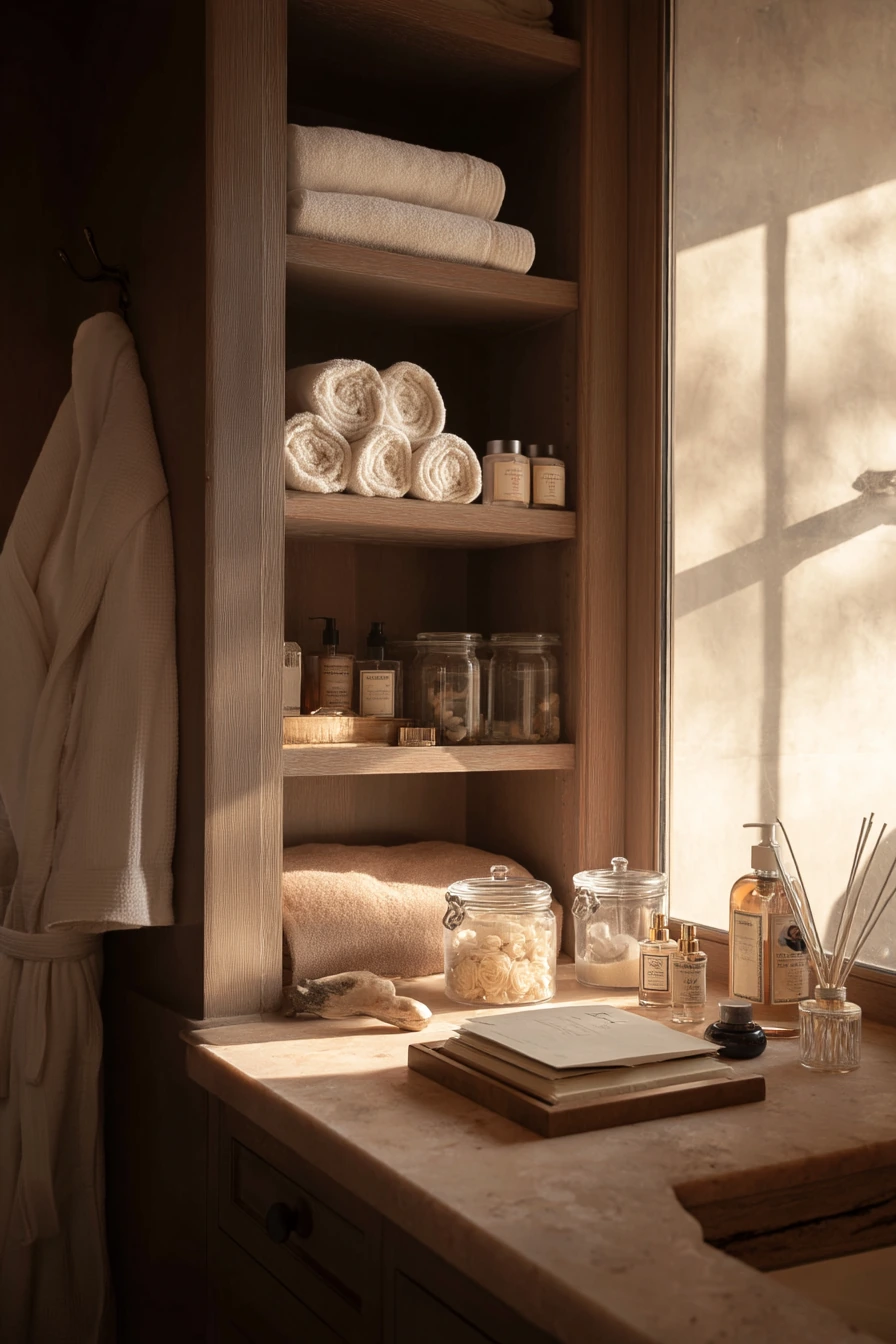 Primary Suite Spa Closet