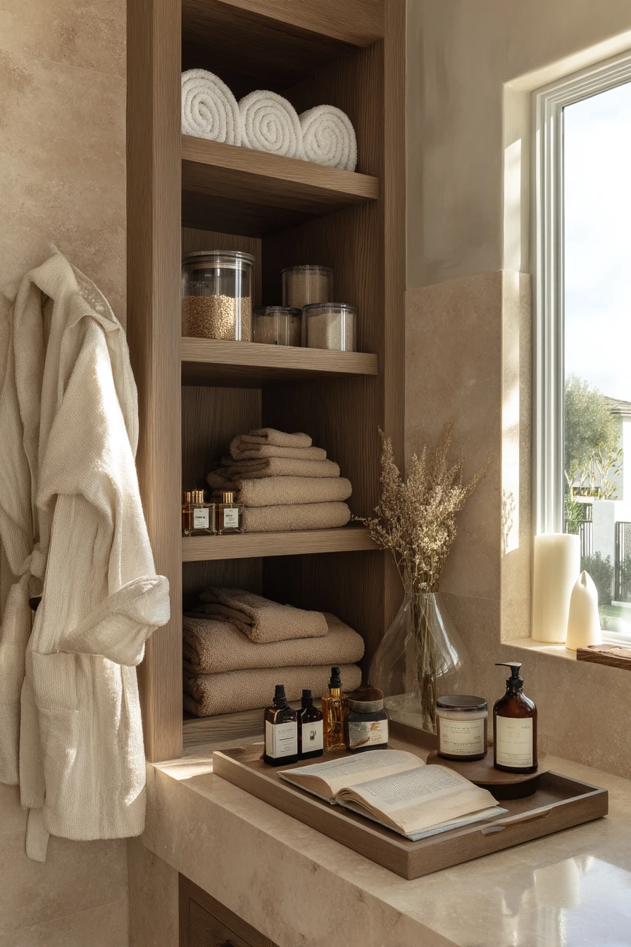Primary Suite Spa Closet