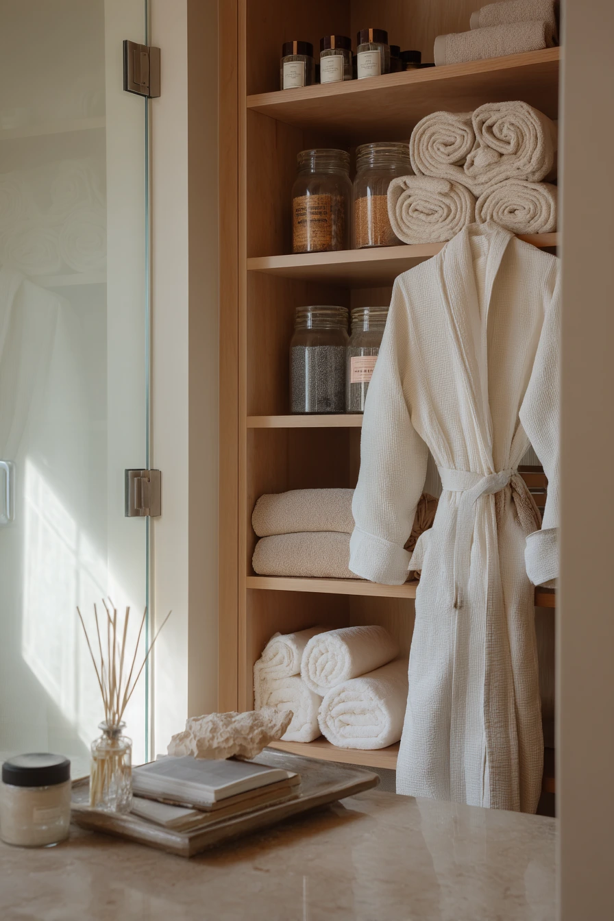 Primary Suite Spa Closet