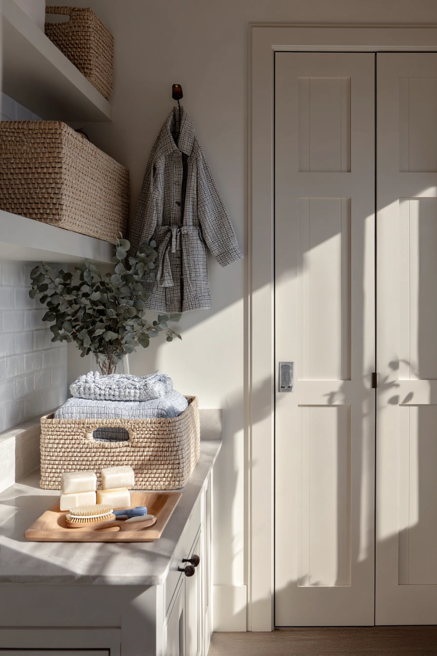 Modern Farmhouse Storage Closet