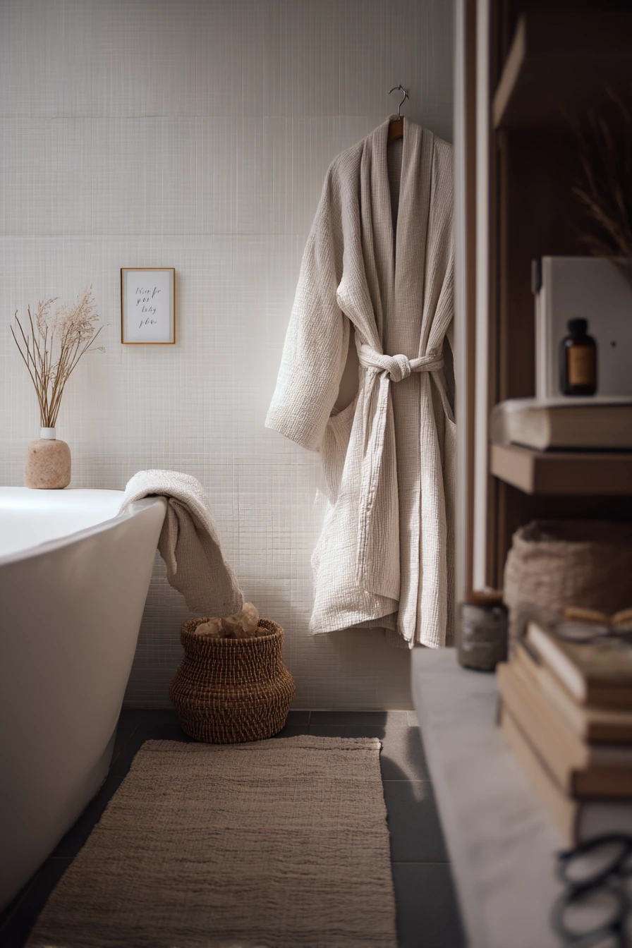Wellness Corner in a Small Ensuite