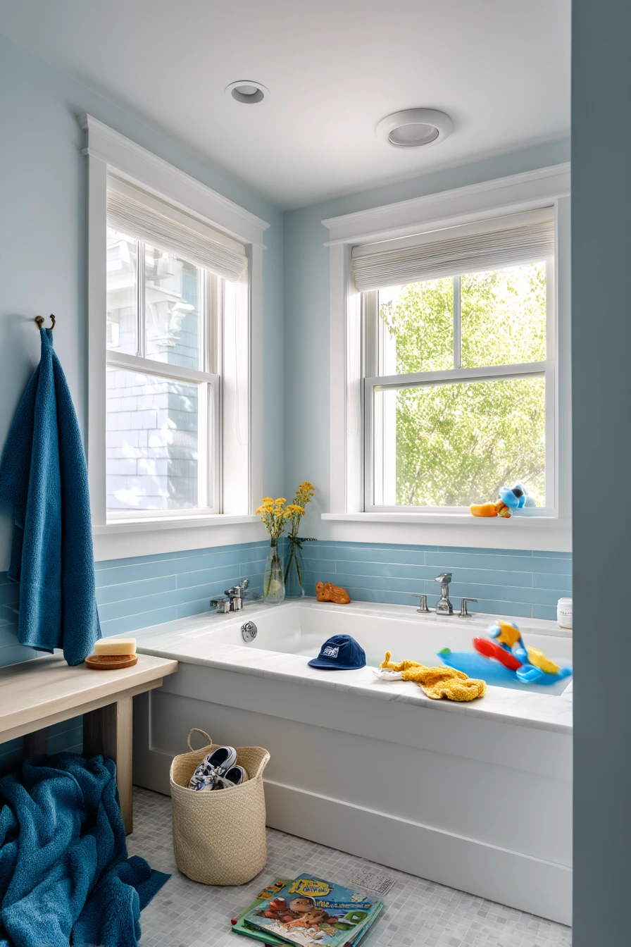 Kids’ Bath After School Cool-Down