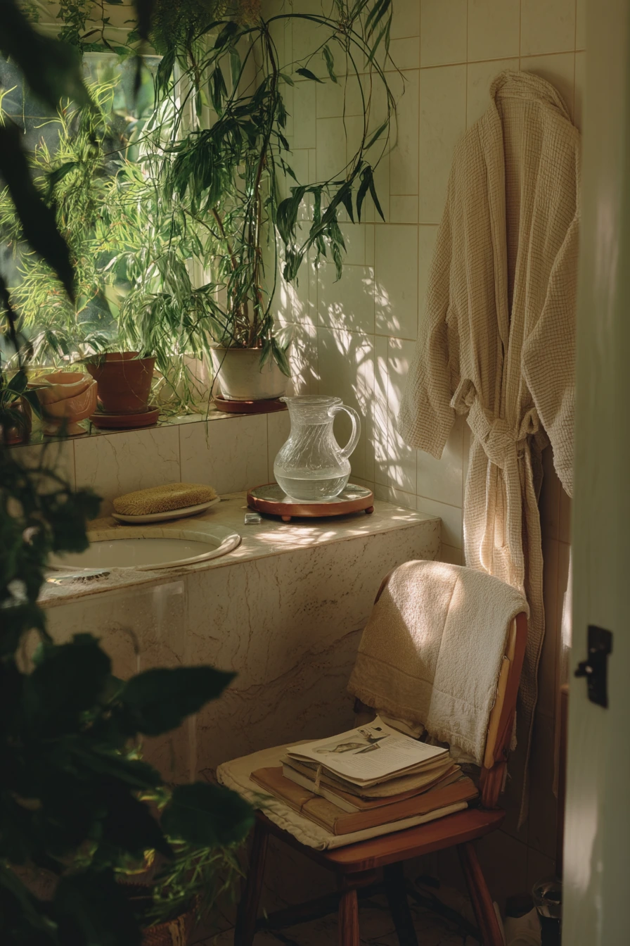 Plant-Shadow Airy Retreat