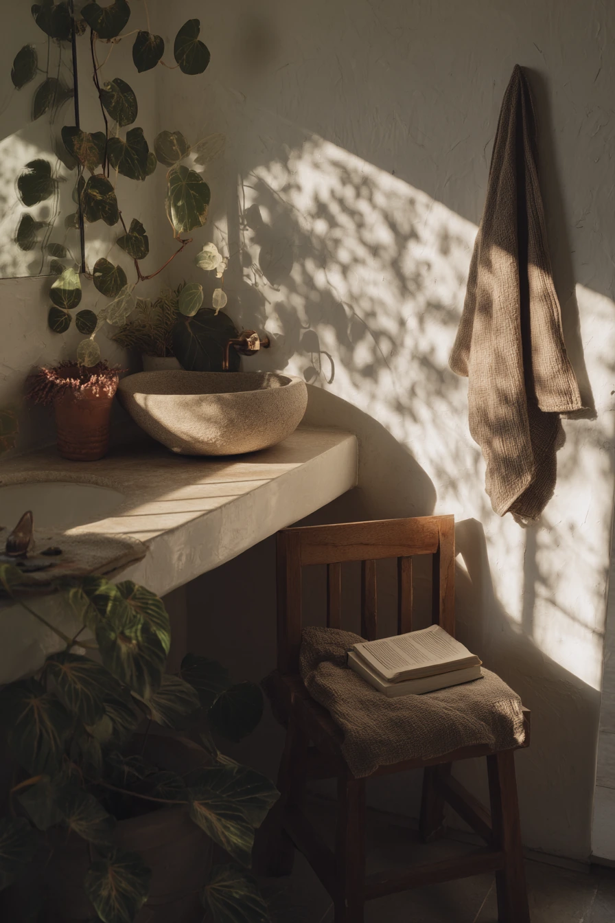 Plant-Shadow Airy Retreat