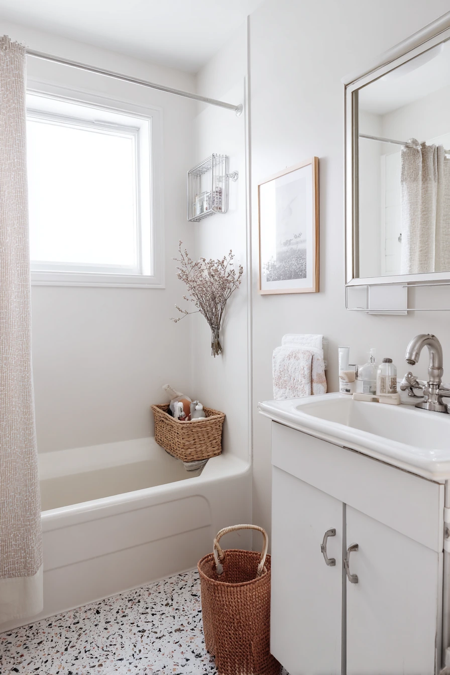 1990s Rental-Friendly Bathroom Refresh