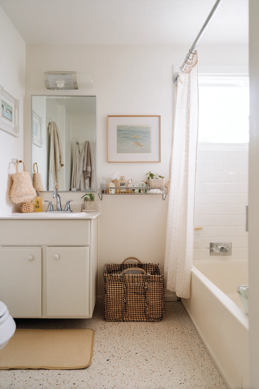 1990s Rental-Friendly Bathroom Refresh