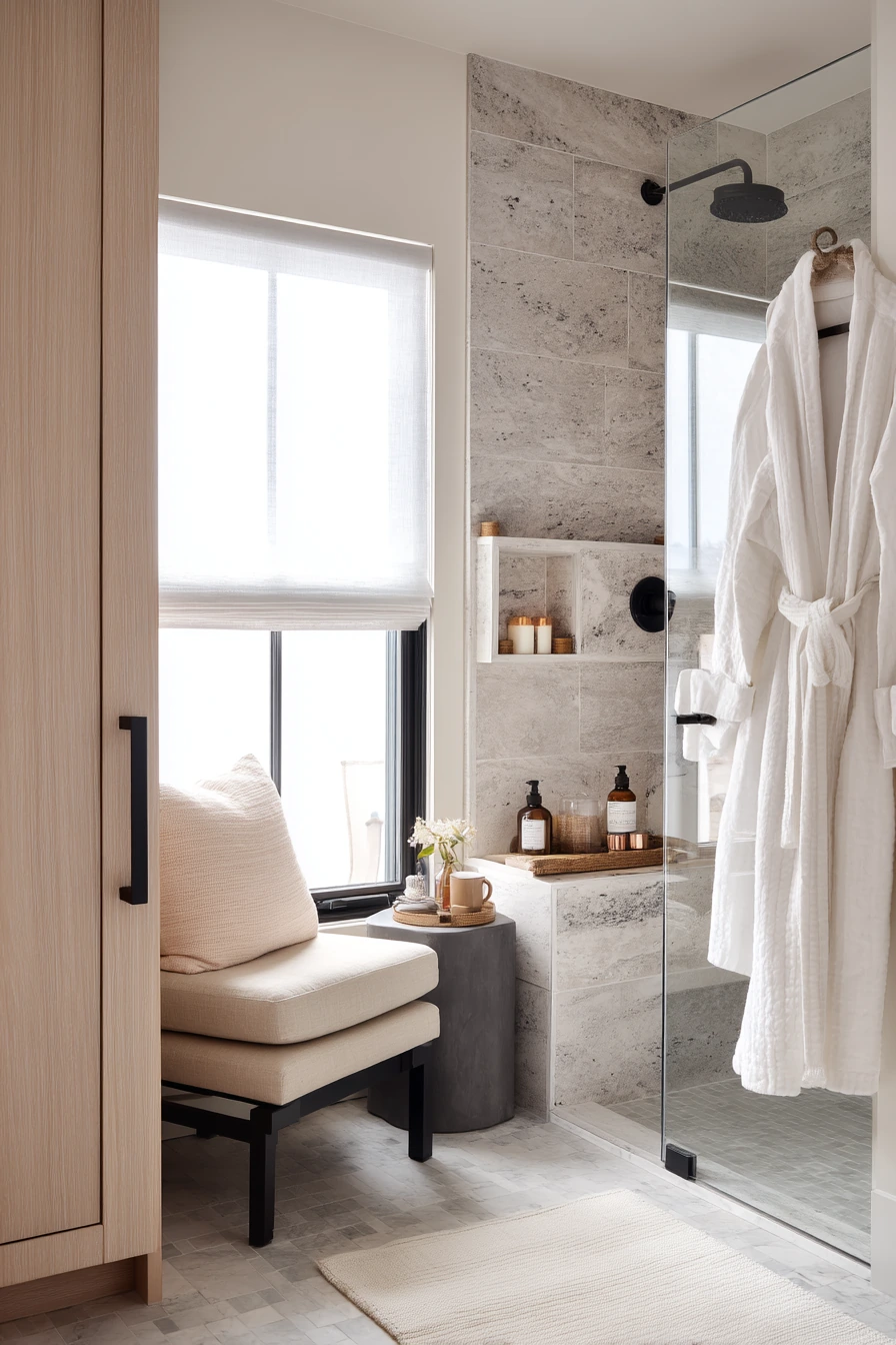 2010s Spa-Style Primary Bathroom