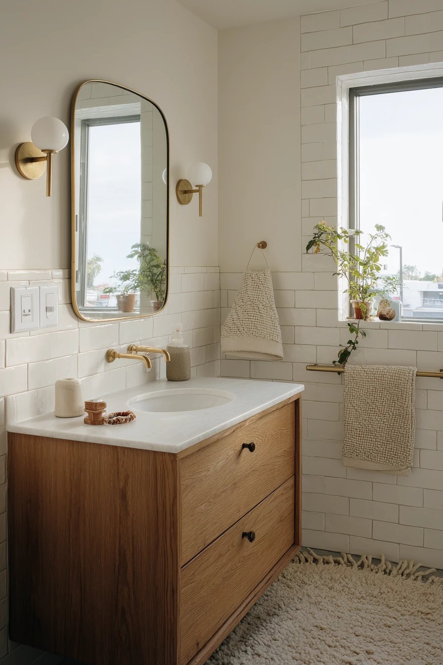 Modern Farmhouse Bath with Decade Mix