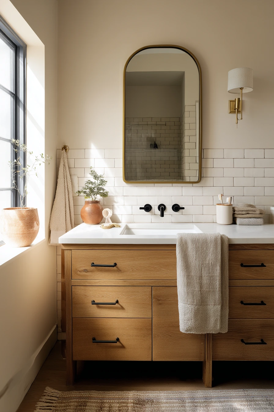 Modern Farmhouse Bath with Decade Mix