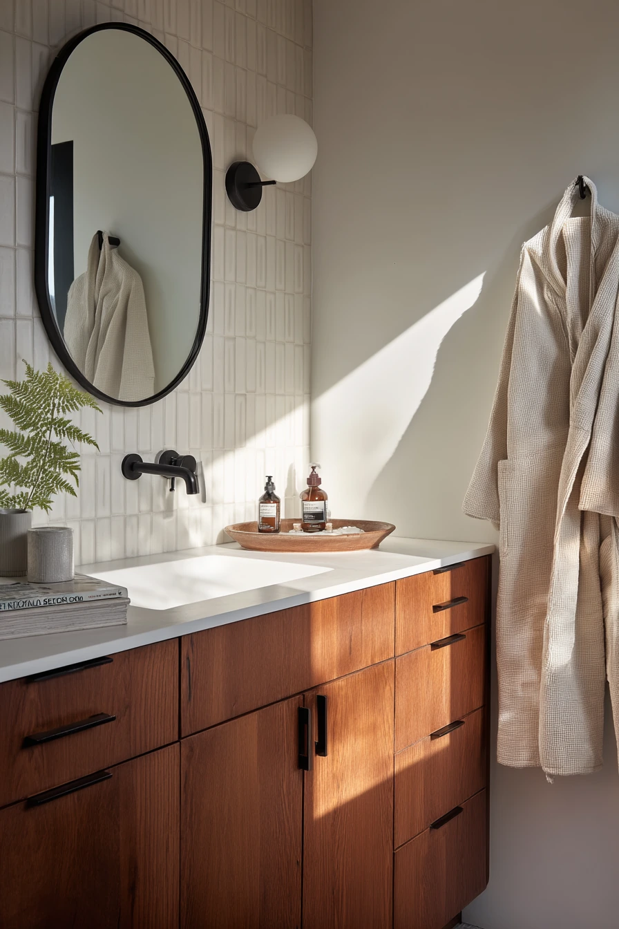 1960s Mid-Century Guest Bath