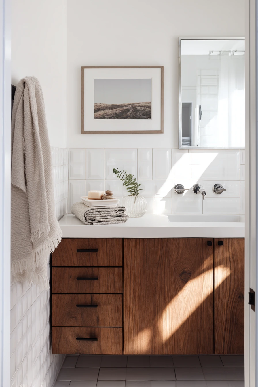 Guest Bath Weekend Ready, Fresh and Welcoming