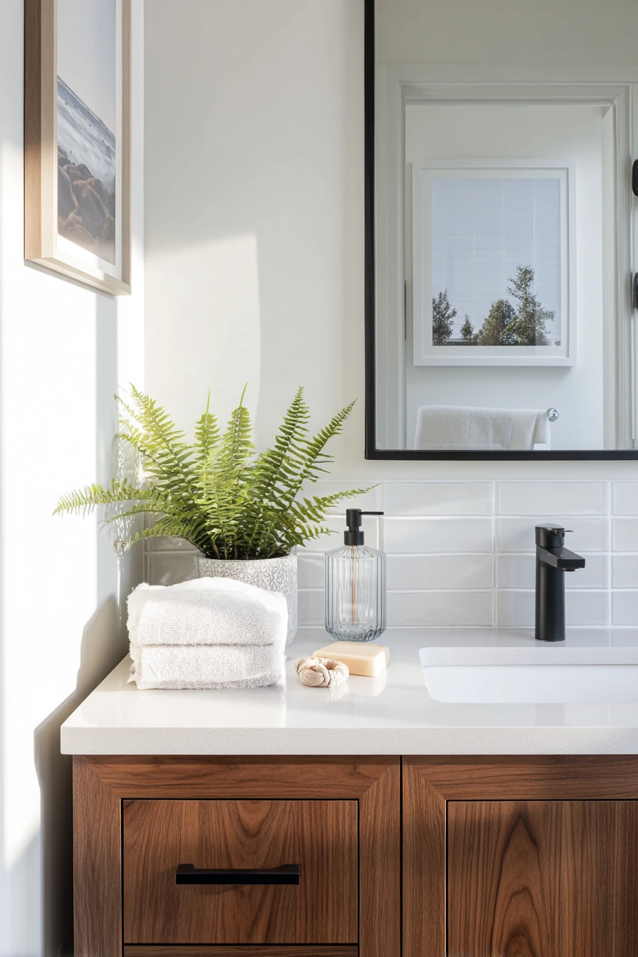 Guest Bath Weekend Ready, Fresh and Welcoming