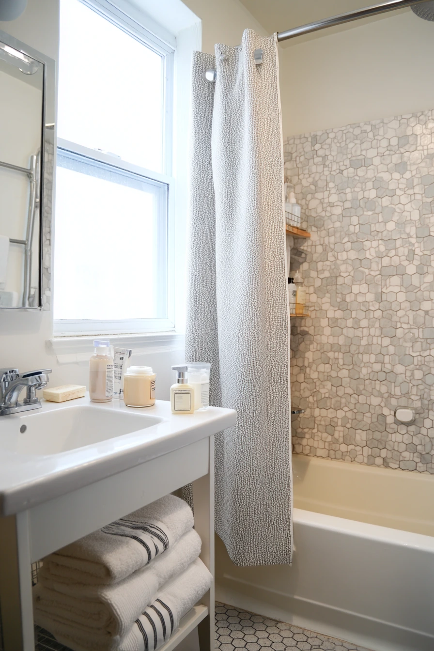 Renter-Friendly Peel-and-Stick Tile Refresh