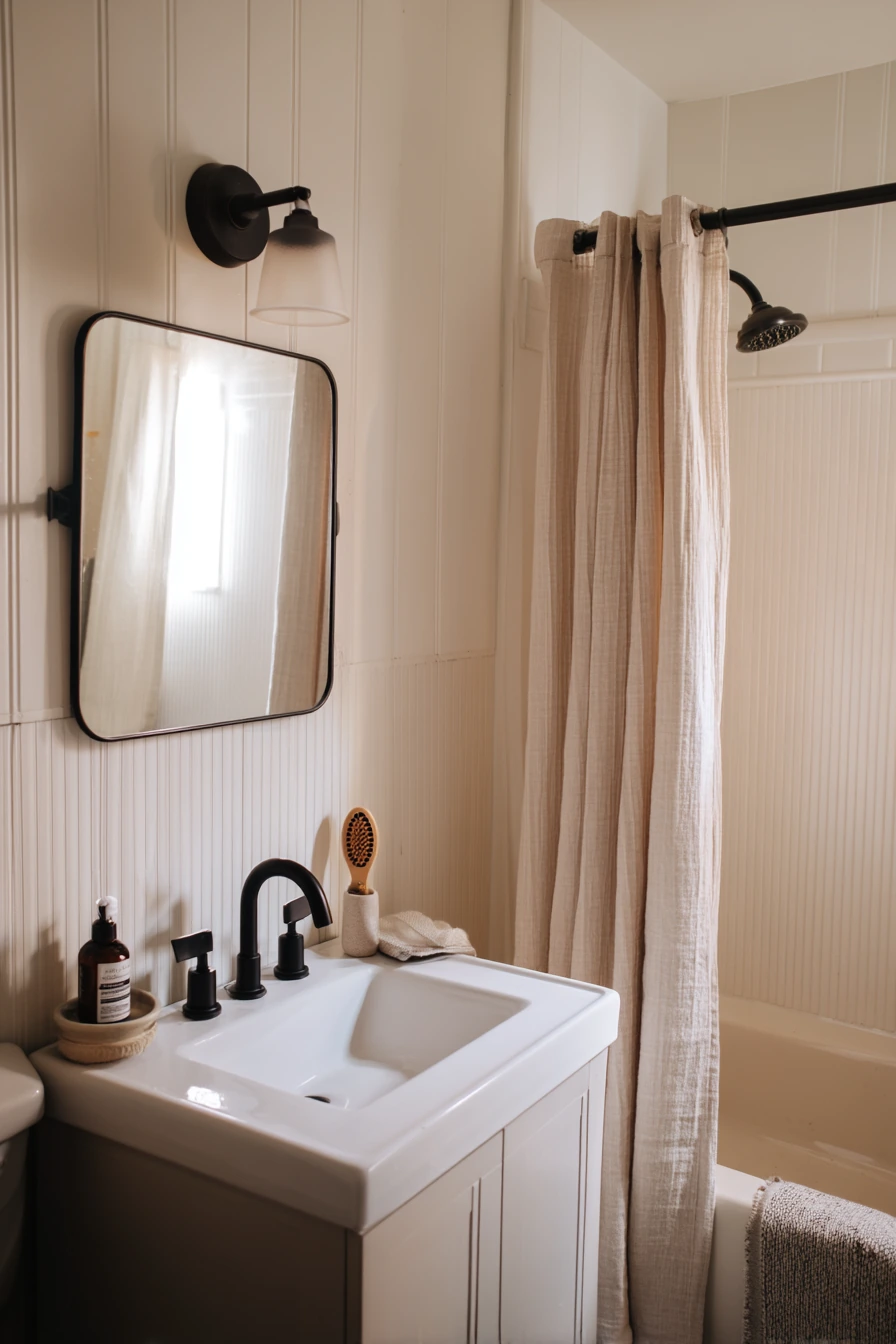 Renter-Friendly Black Accent Upgrade
