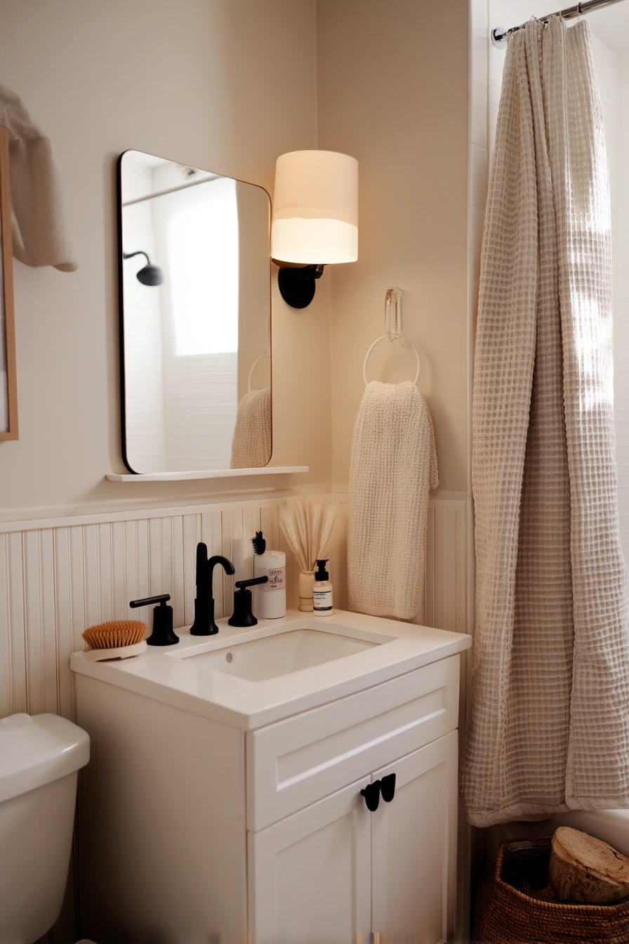 Renter-Friendly Black Accent Upgrade