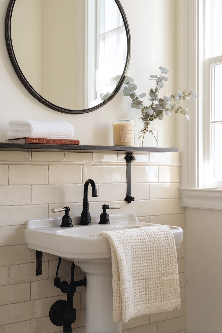 Guest Bath, Quietly Polished