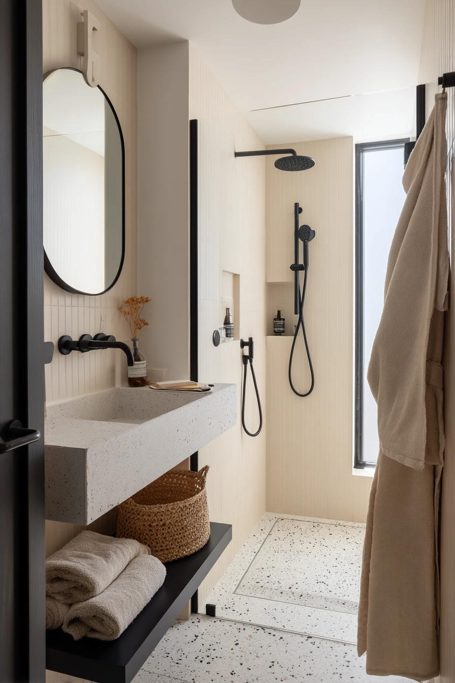 Small Apartment Bath, Space-Savvy