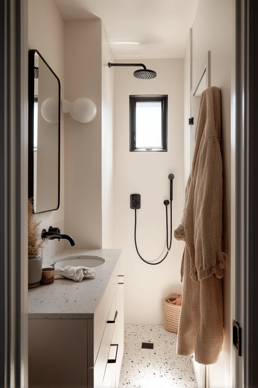 Small Apartment Bath, Space-Savvy