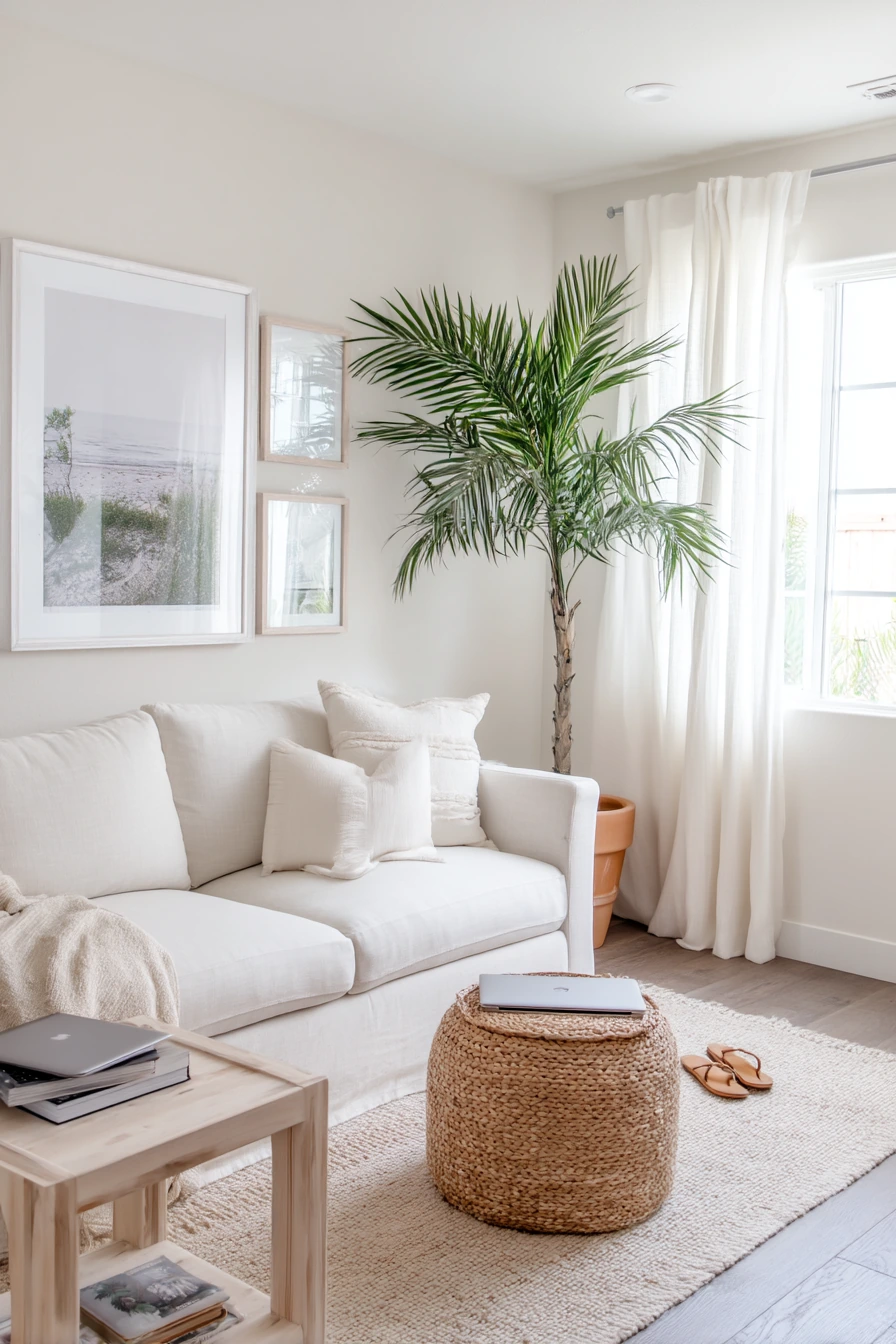 Renter-Friendly Coastal Corner