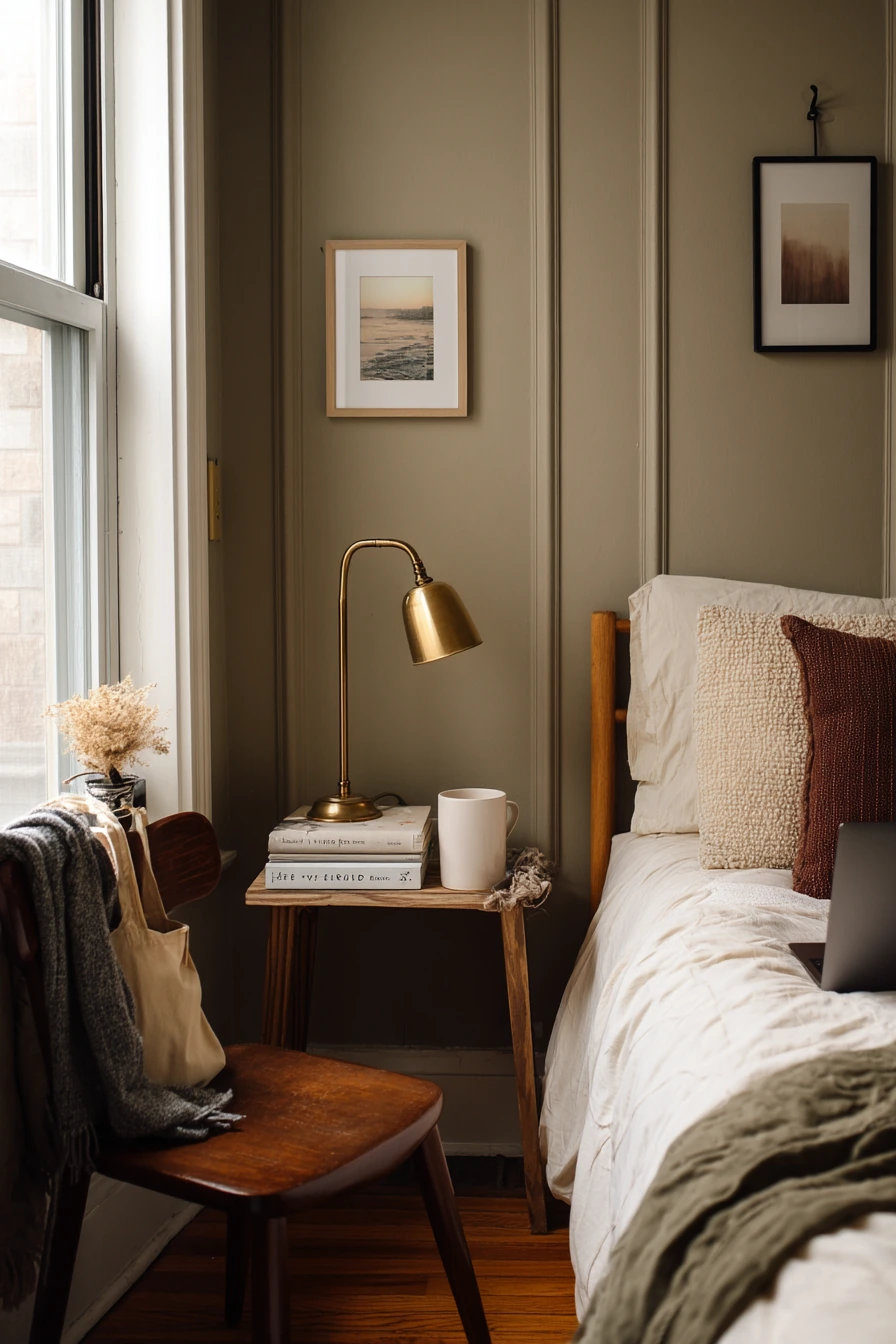 Renter-Friendly Removable Molding Accent Wall