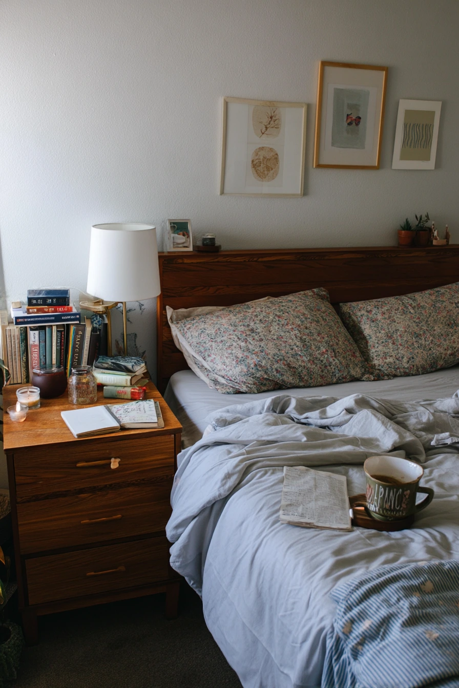 Renter-Friendly Bedroom with Peel-and-Stick Charm
