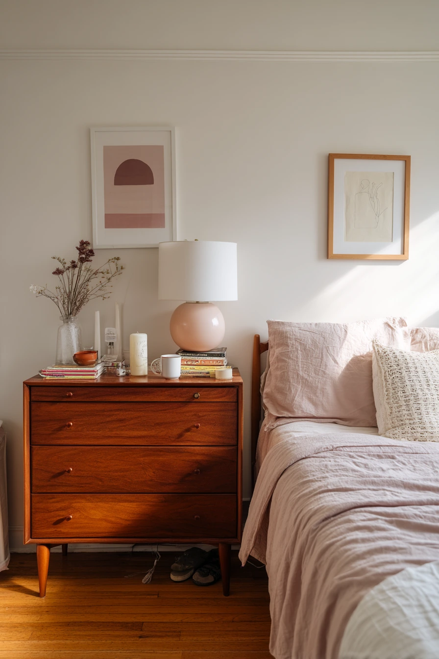 Renter-Friendly Bedroom with Peel-and-Stick Charm