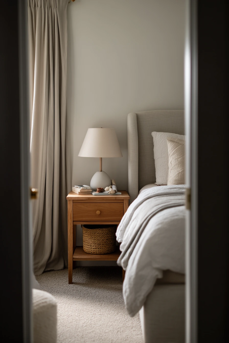 Cozy Bedroom for a New Parent