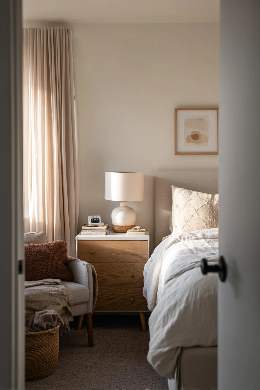 Cozy Bedroom for a New Parent