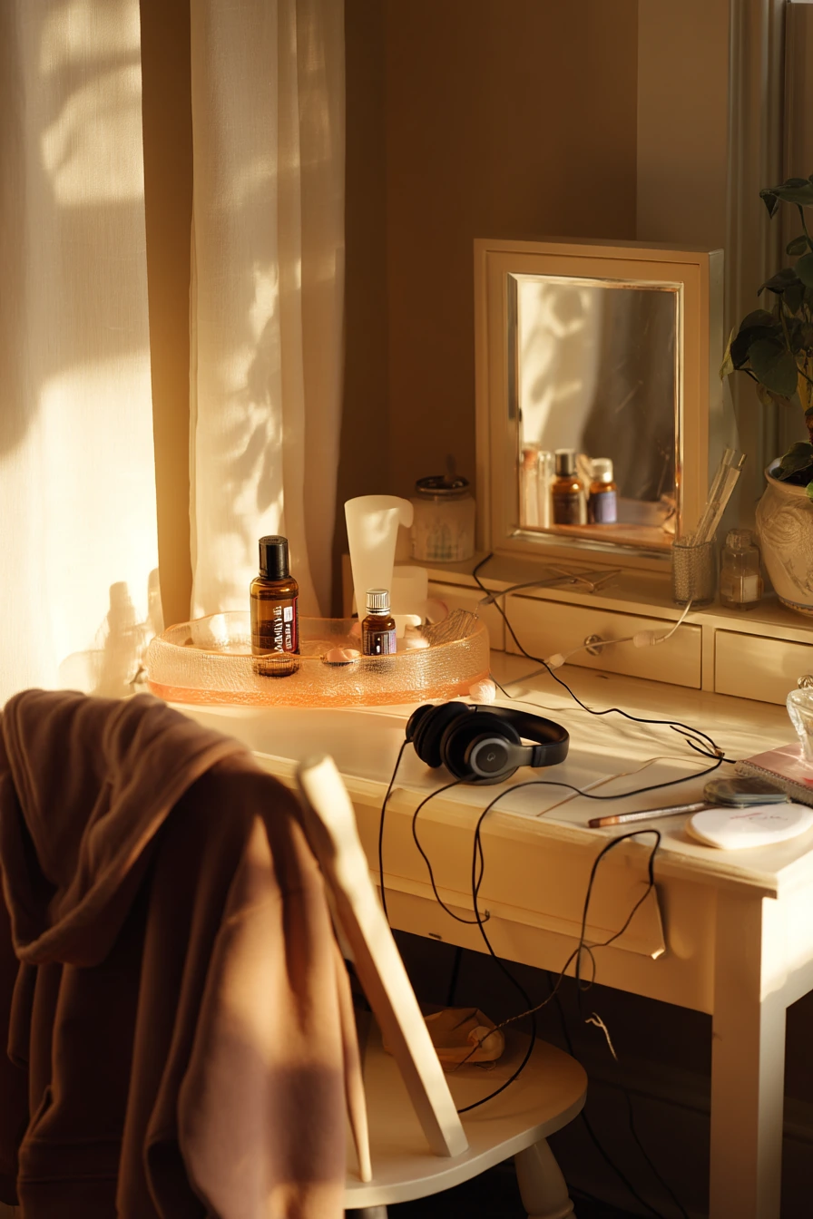 Spa Corner for a Busy Teen