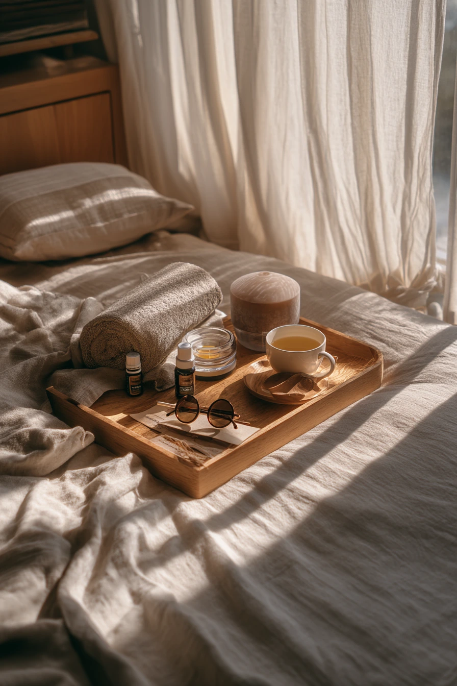 Weekend Self-Care Tray