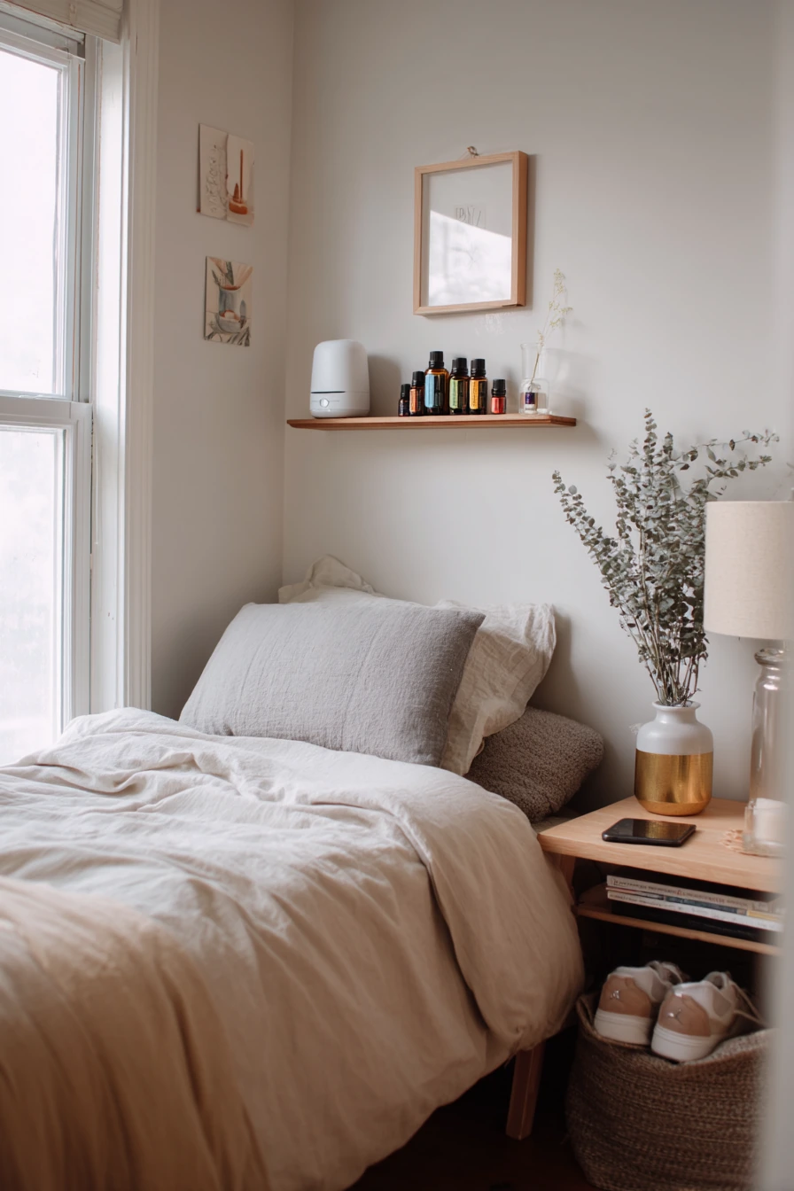 Renter-Friendly Shelf Ritual