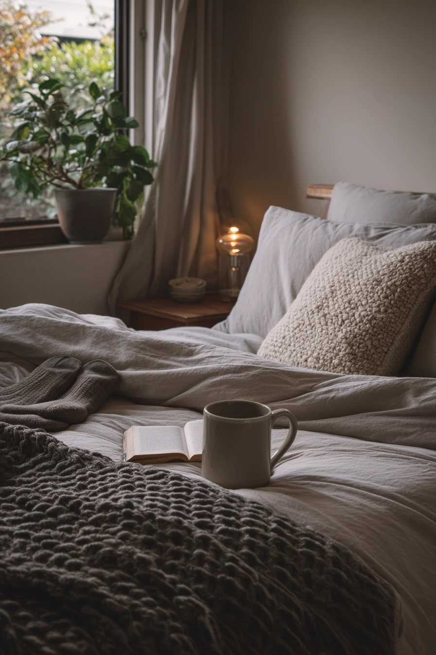 Cozy Winter Bed With Practical Layers