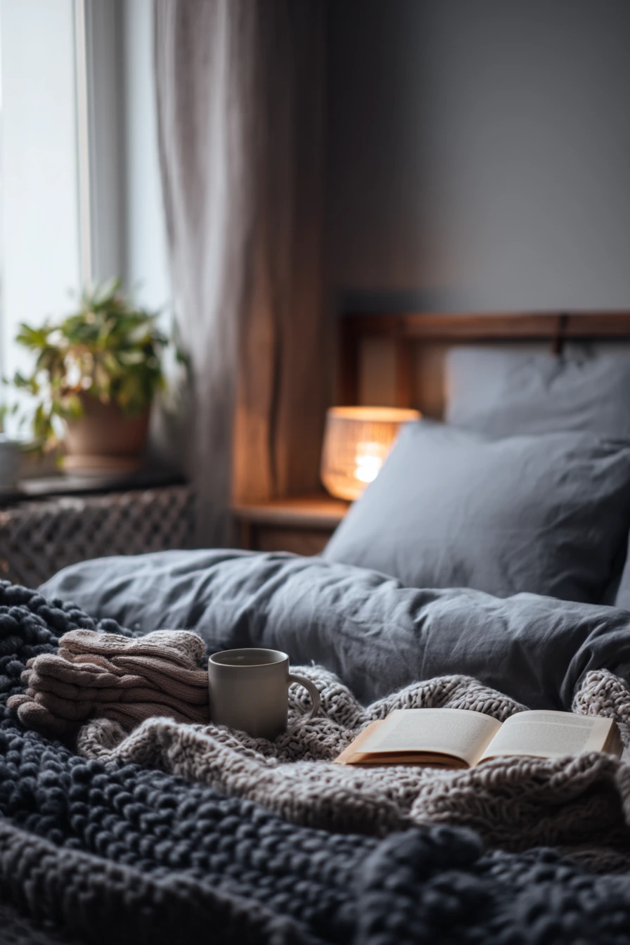 Cozy Winter Bed With Practical Layers