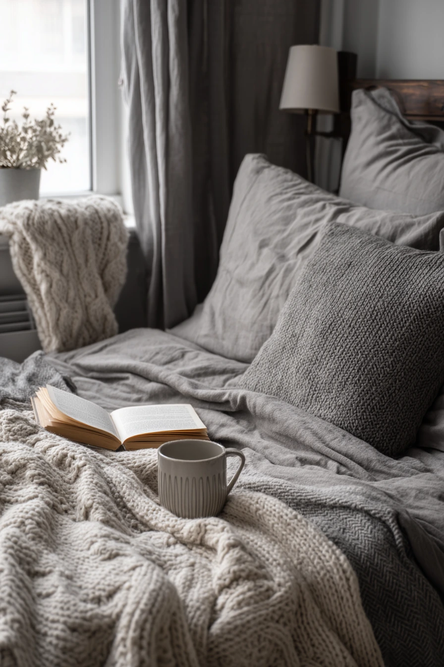 Cozy Winter Bed With Practical Layers