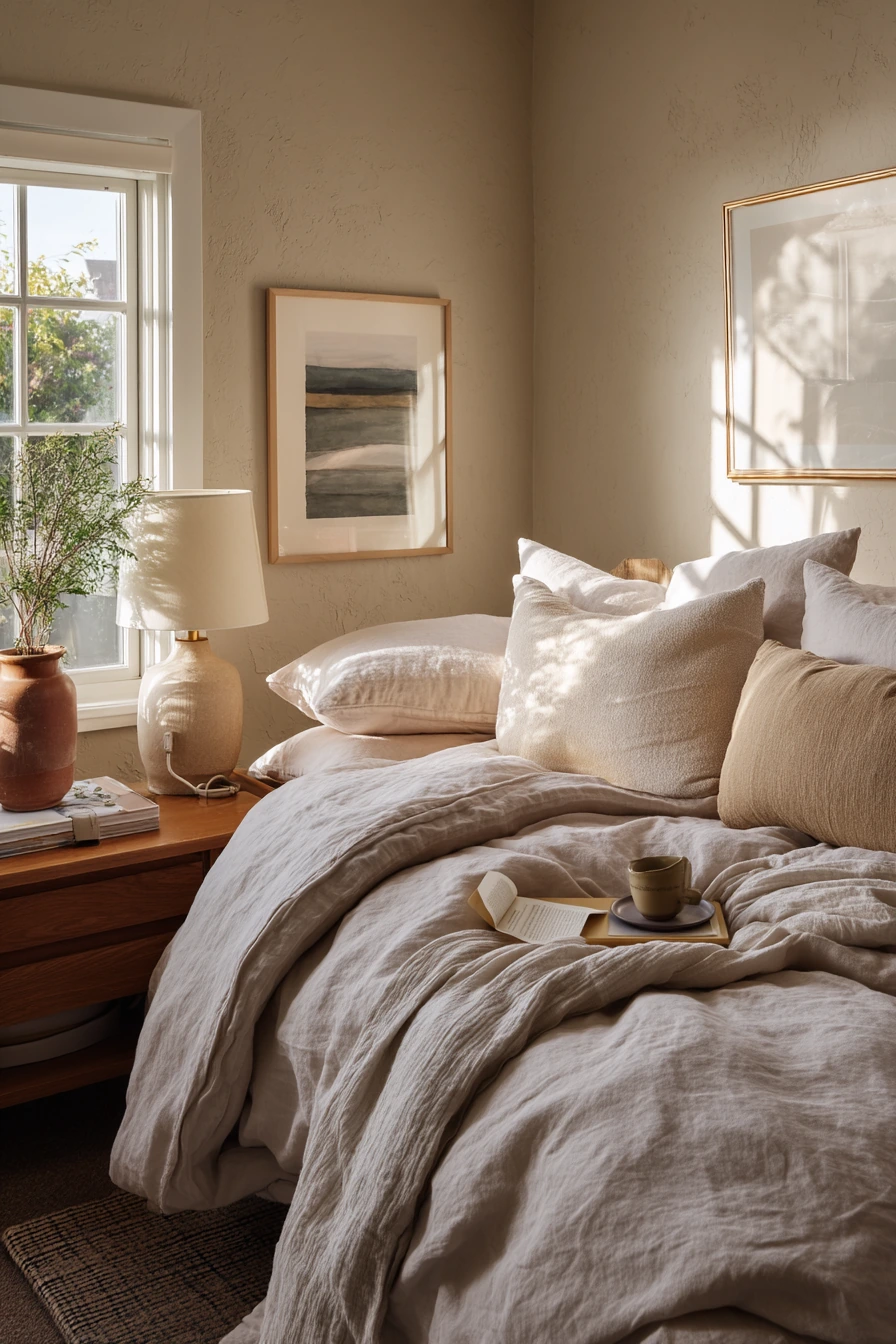 Sunlit Everyday Master Bedroom