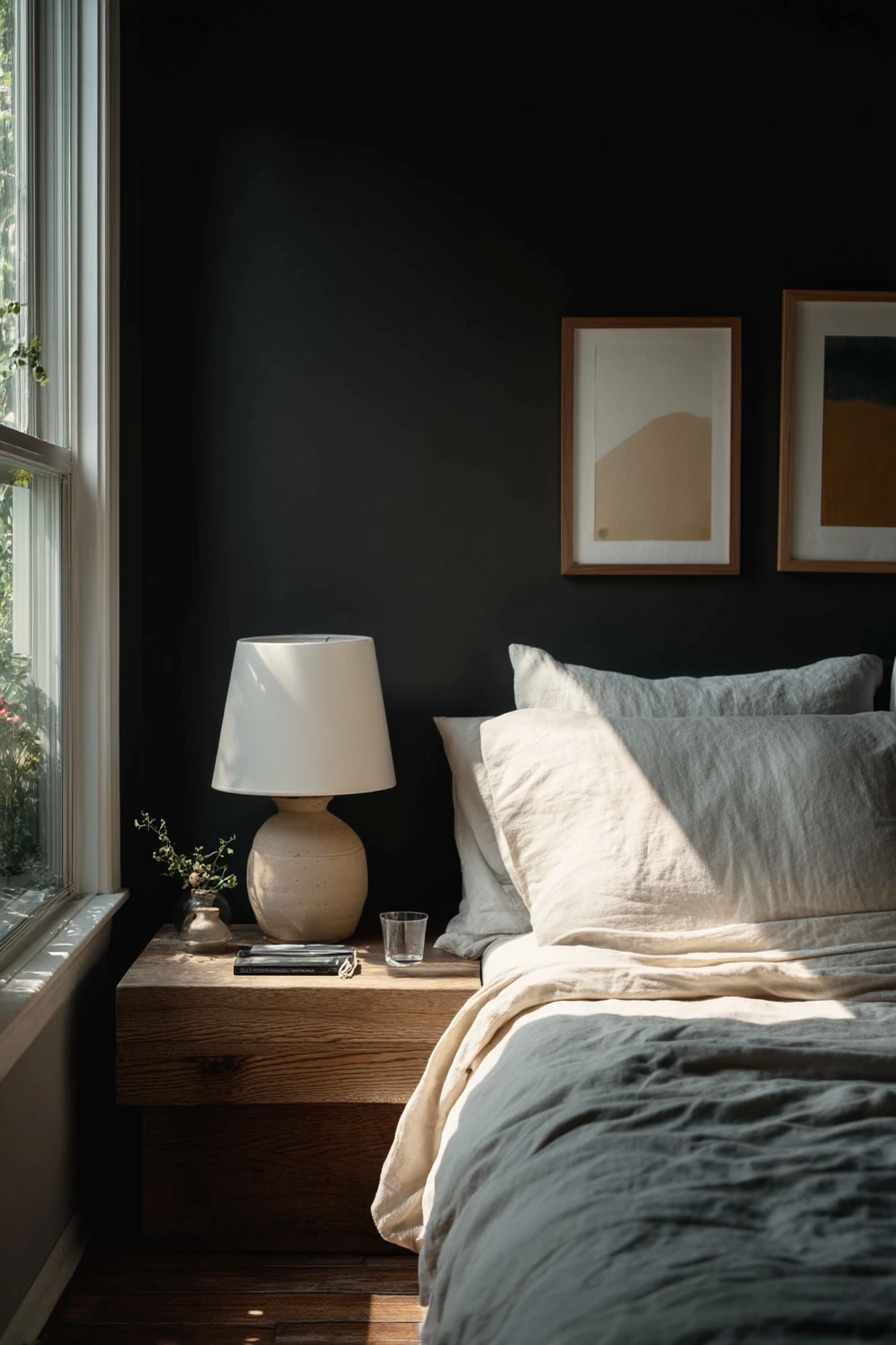 Early Morning Minimalist Bedroom