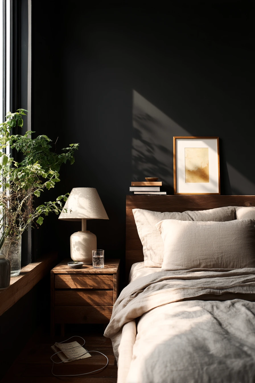 Early Morning Minimalist Bedroom