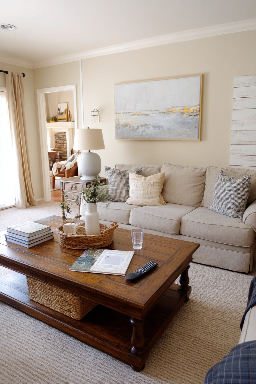 Budget-Friendly Living Room Makeover, Before and After