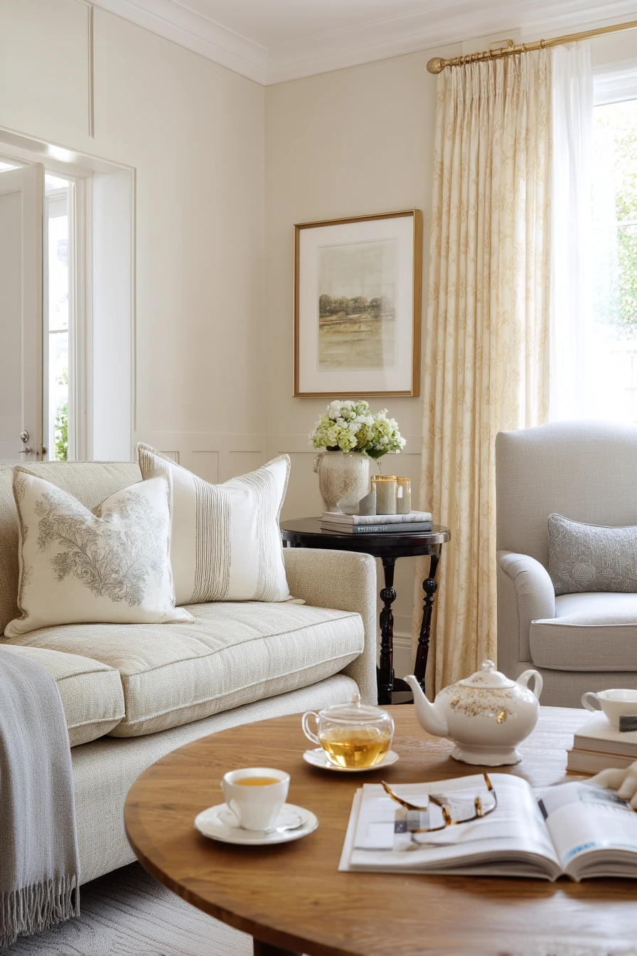 Empty-Nest Living Room Refresh, Before and After