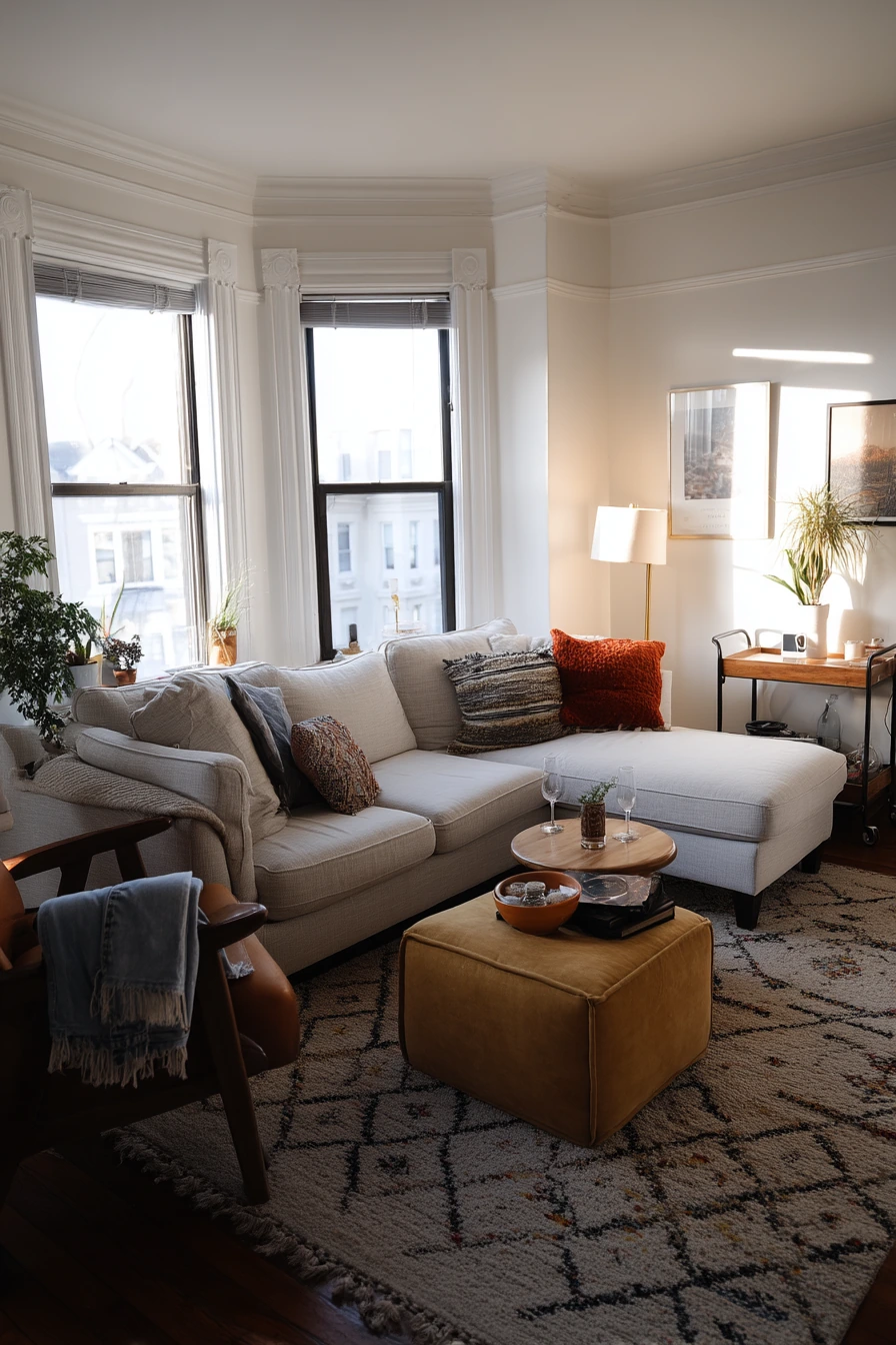 Better Layout for Entertaining, Before and After