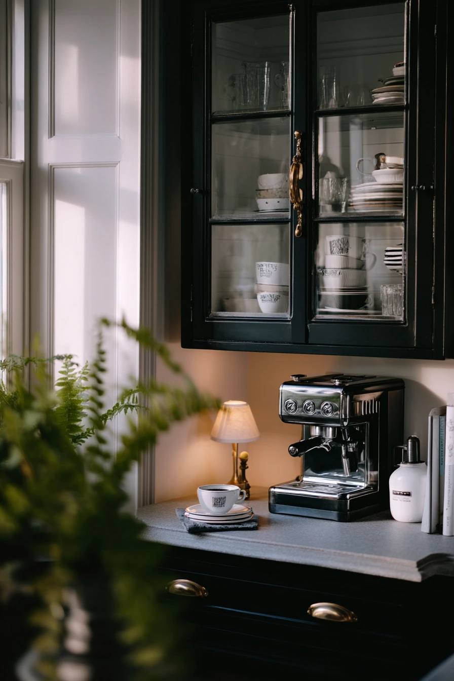 Moody Morning Coffee Corner