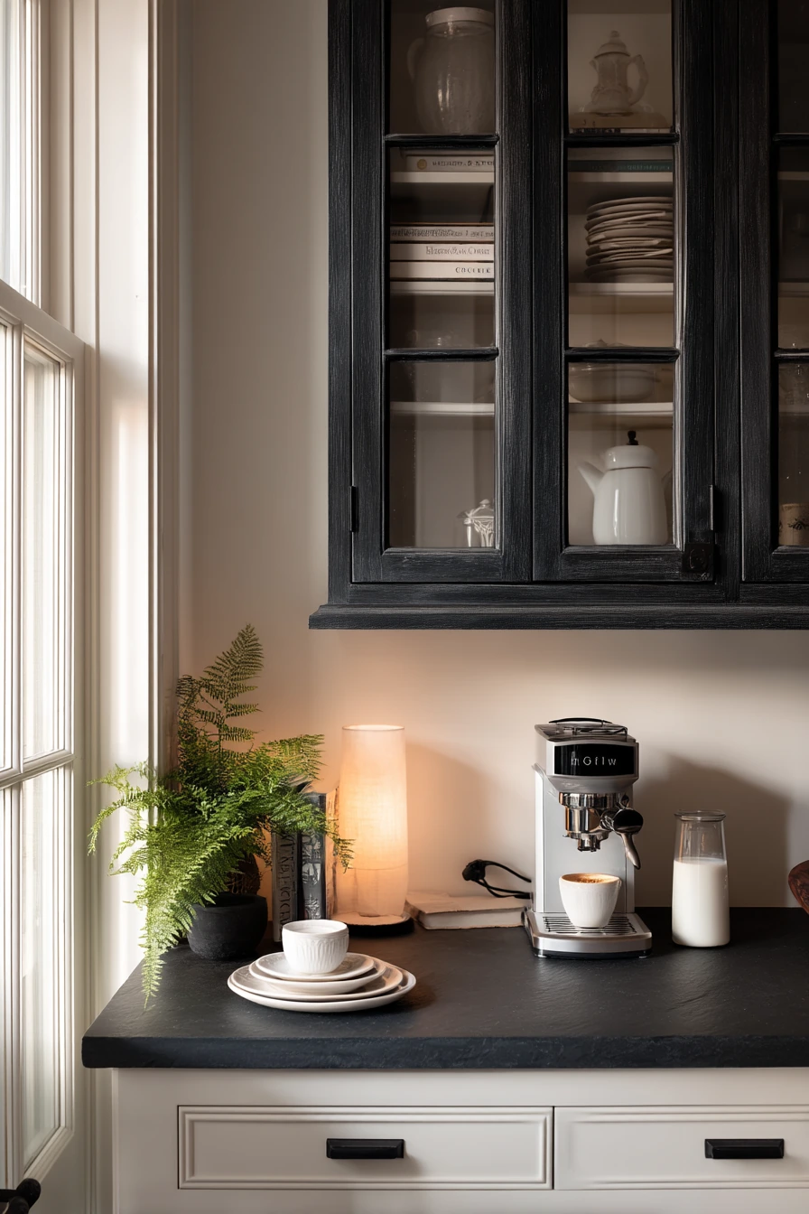 Moody Morning Coffee Corner