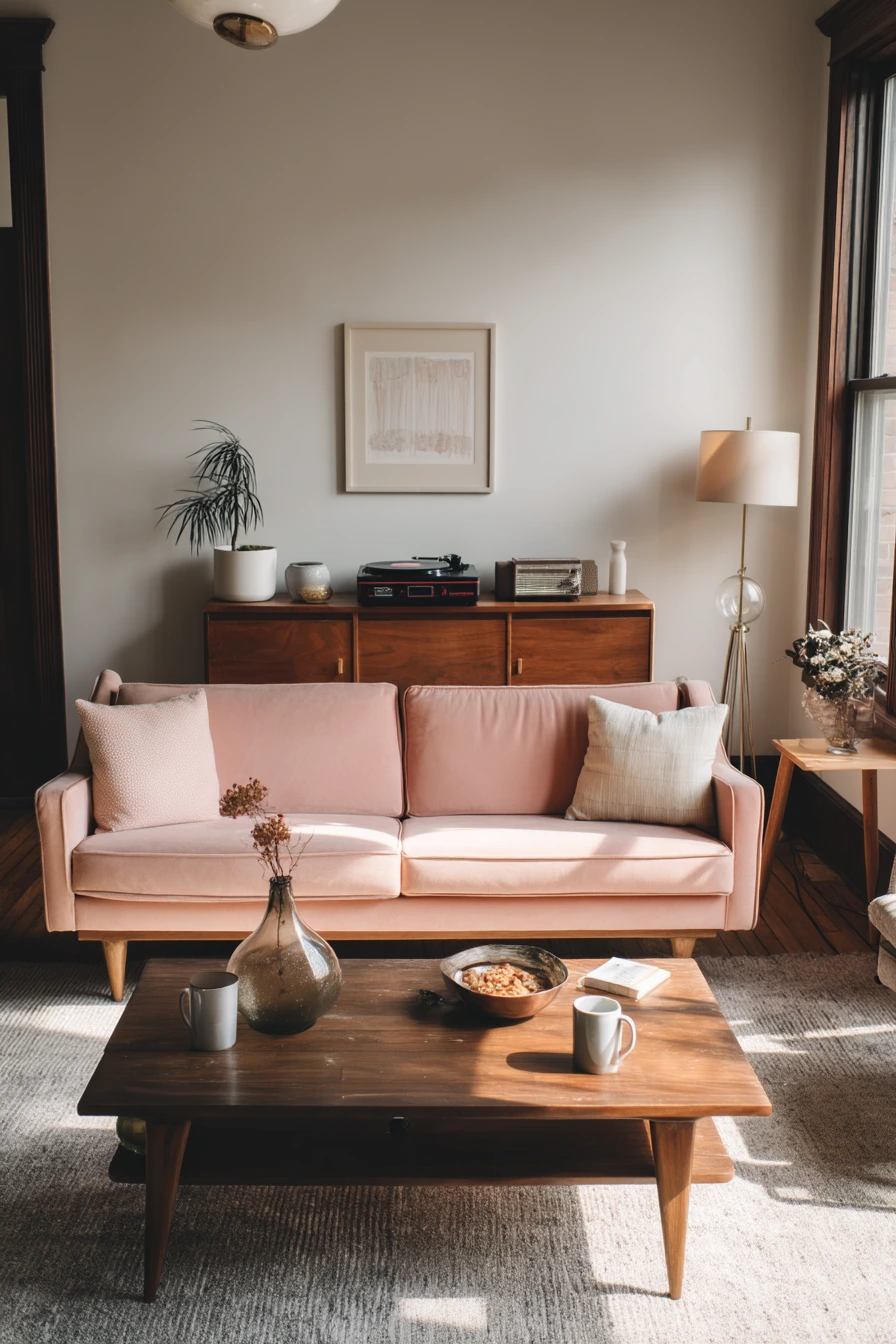 Mid-Century Blush for Everyday Hosting